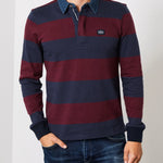 Polo manga larga - ECRU