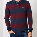 Polo manga larga - ECRU