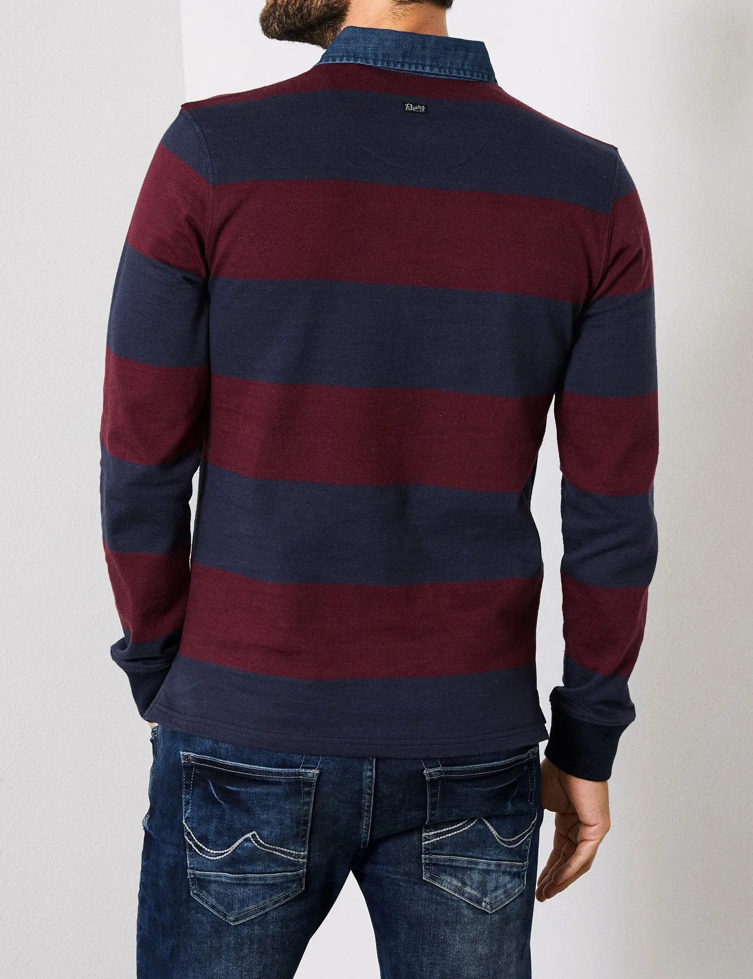 Polo manga larga - ECRU