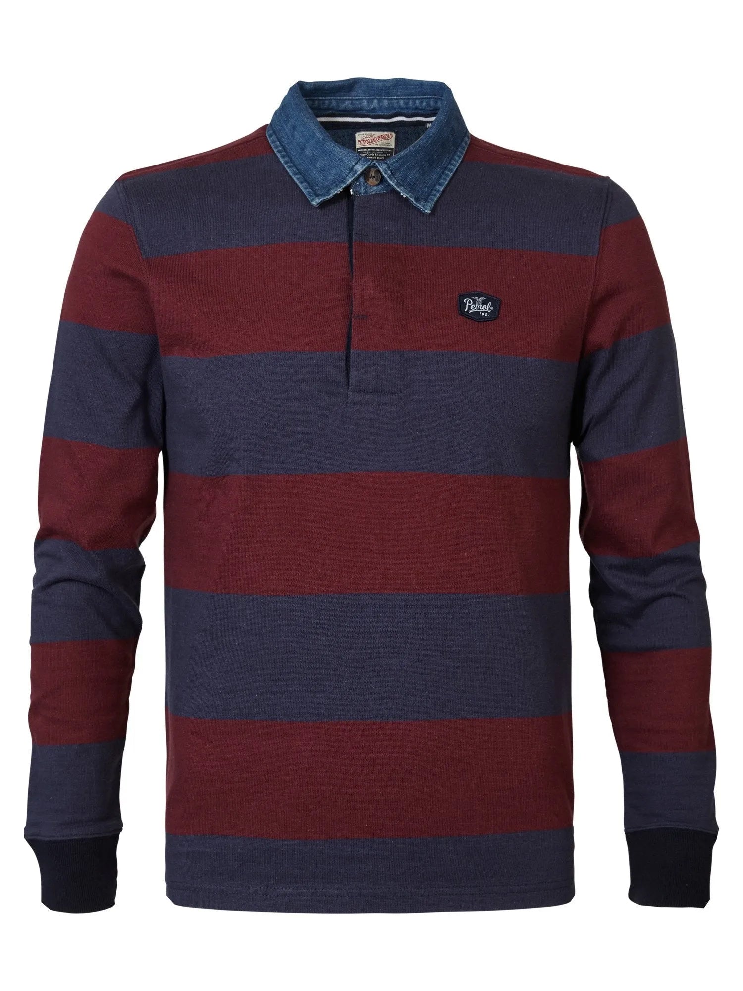 Polo manga larga - ECRU