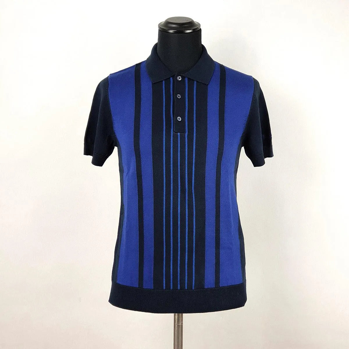 Polo Mod de punto a rayas - ECRU