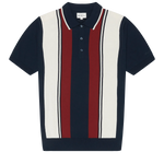 Polo Mod Stripe de Punto - ECRU