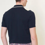 Polo Mod Stripe de Punto - ECRU