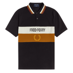 Polo Piqué Contrast Panel - ECRU