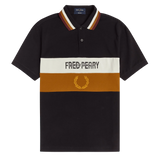 Polo Piqué Contrast Panel - ECRU