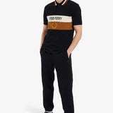Polo Piqué Contrast Panel - ECRU