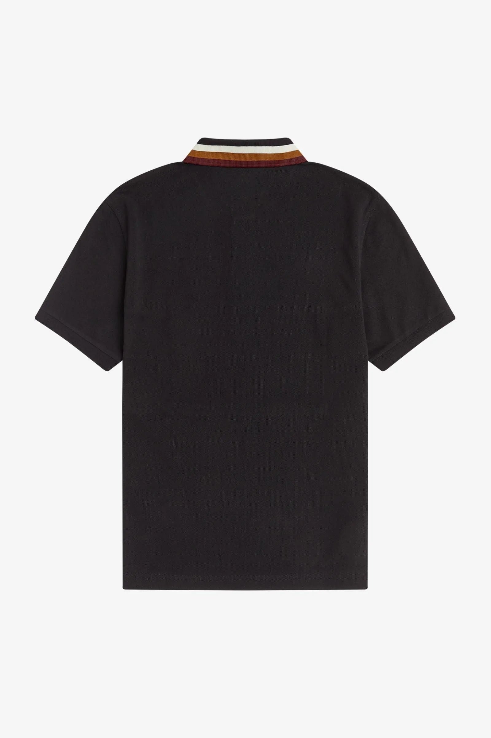 Polo Piqué Contrast Panel - ECRU