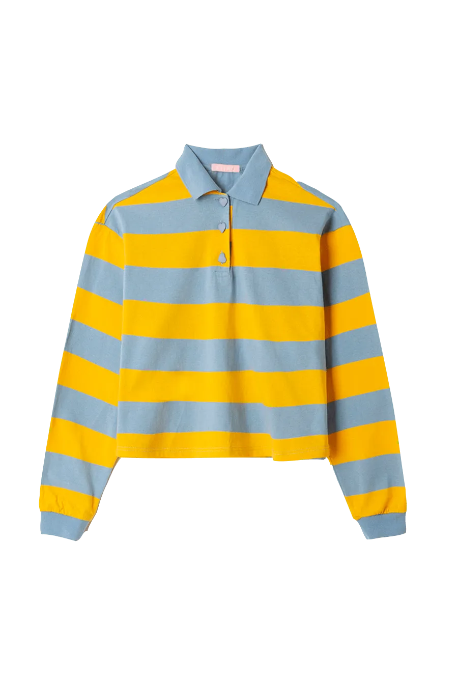 Polo Rayas Algodón - ECRU