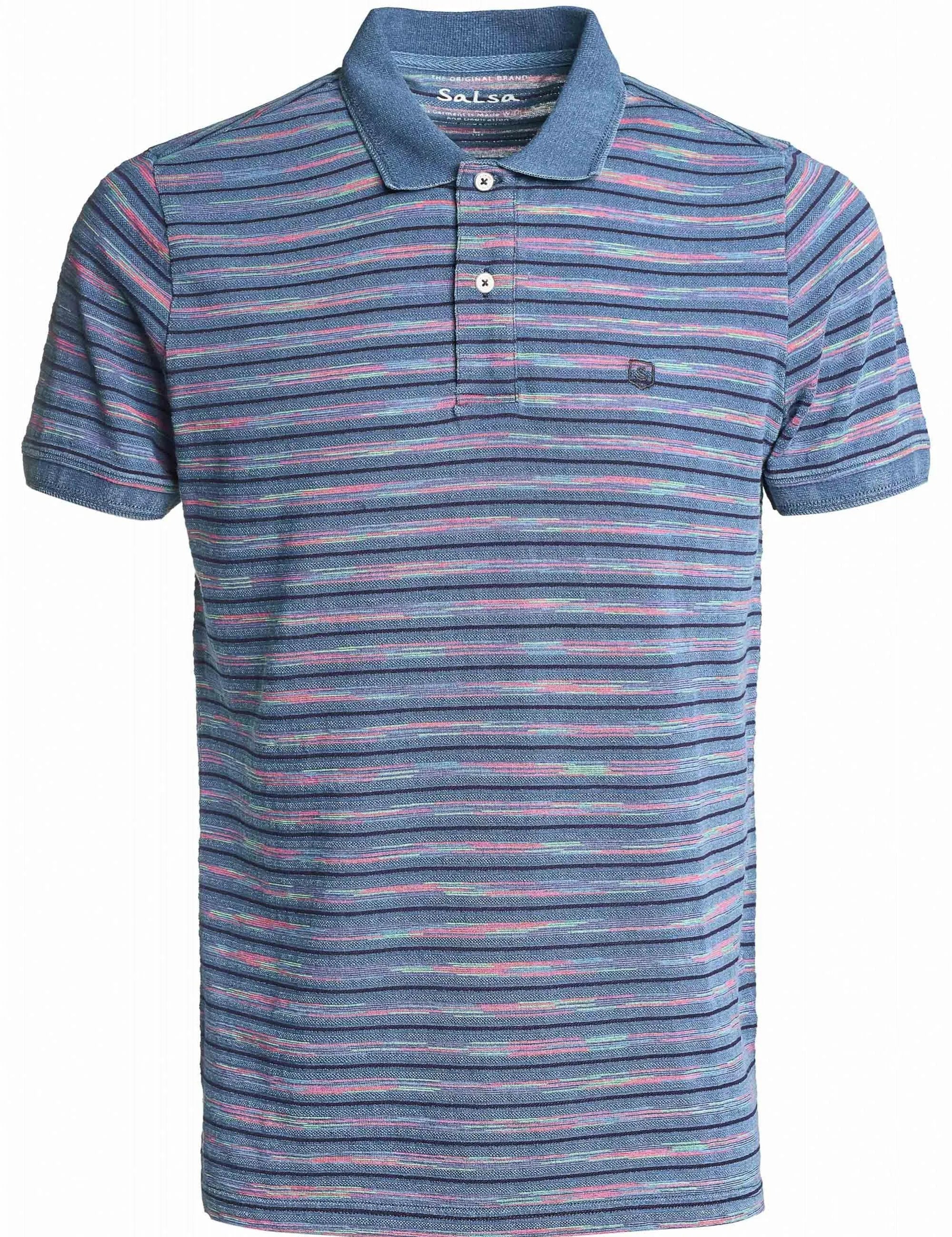 Polo Regular Fit con Textura - ECRU