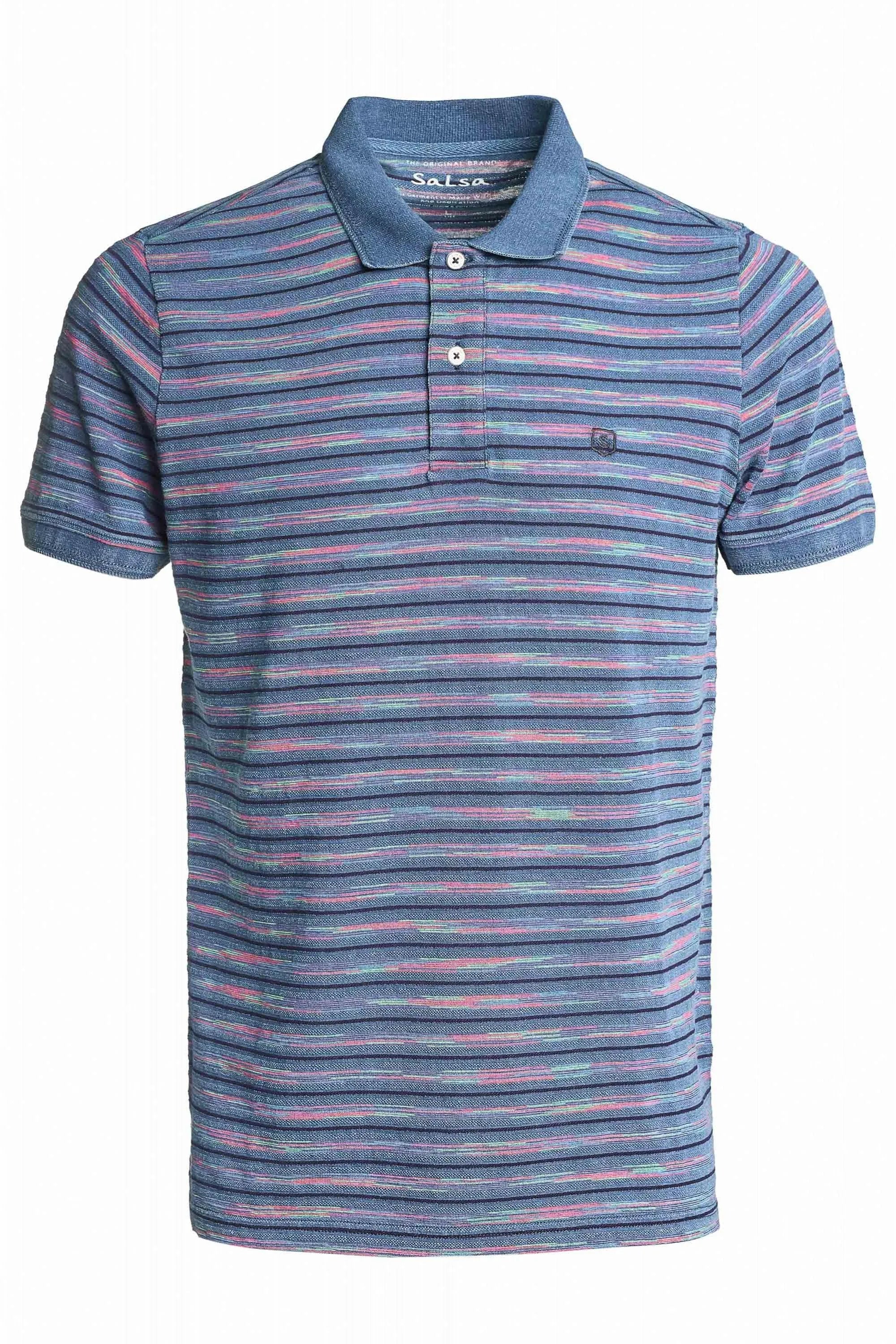 Polo Regular Fit con Textura - ECRU
