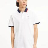 Polo Ribeteado de corte regular - ECRU