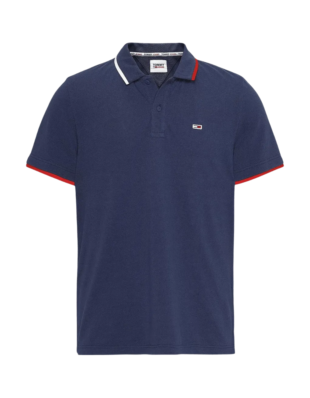 Polo Ribeteado de corte regular - ECRU