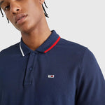 Polo Ribeteado de corte regular - ECRU