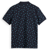 Polo Scotch & Soda Mini Palm Print - ECRU