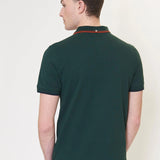 Polo Signature Algodón Orgánico Dark Gren - ECRU
