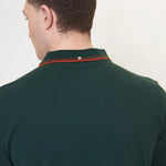 Polo Signature Algodón Orgánico Dark Gren - ECRU