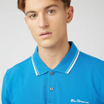 Polo Signature Ben Sherman Blue - ECRU