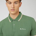 Polo Signature Ben Sherman Rich Fern - ECRU