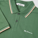 Polo Signature Ben Sherman Rich Fern - ECRU