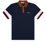 Polo Sleeve Colour Block - ECRU