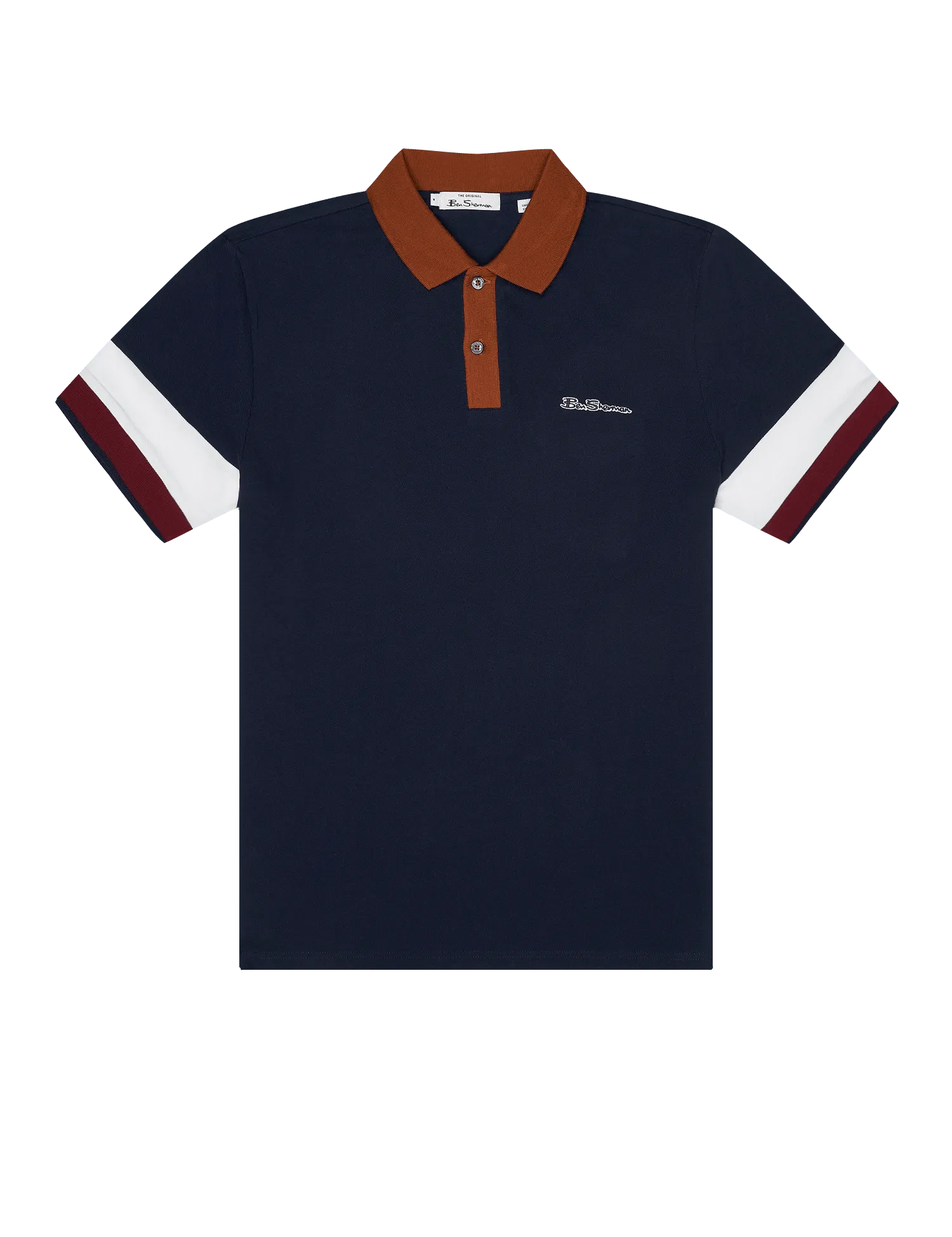 Polo Sleeve Colour Block - ECRU