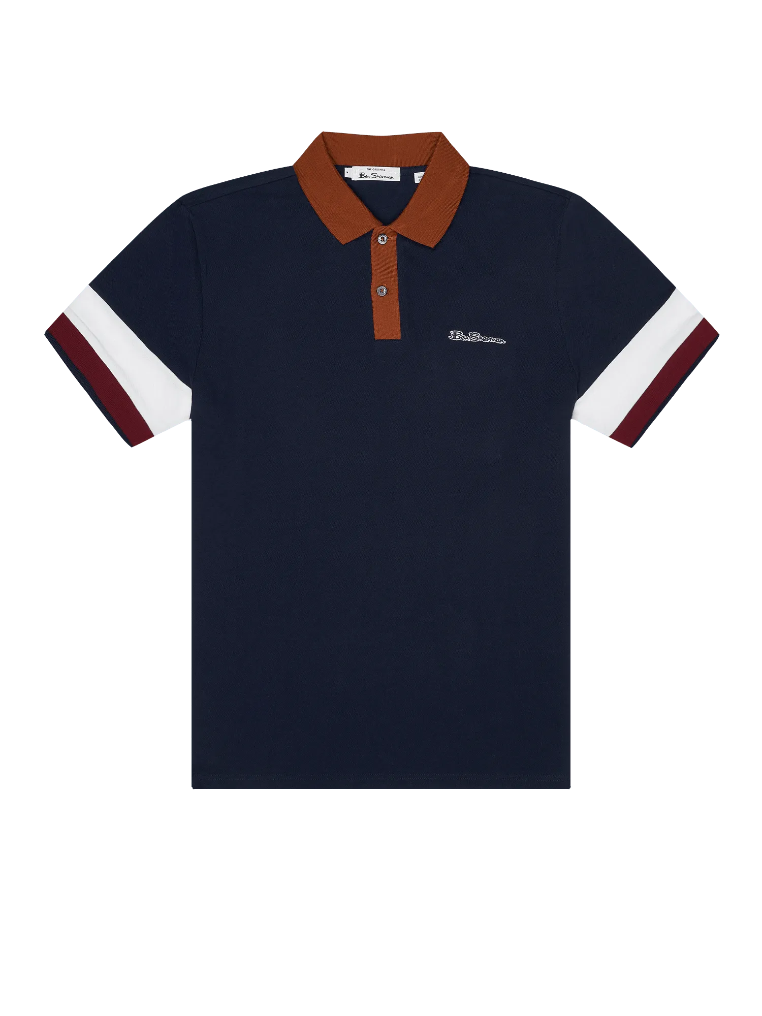 Polo Sleeve Colour Block - ECRU