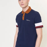 Polo Sleeve Colour Block - ECRU