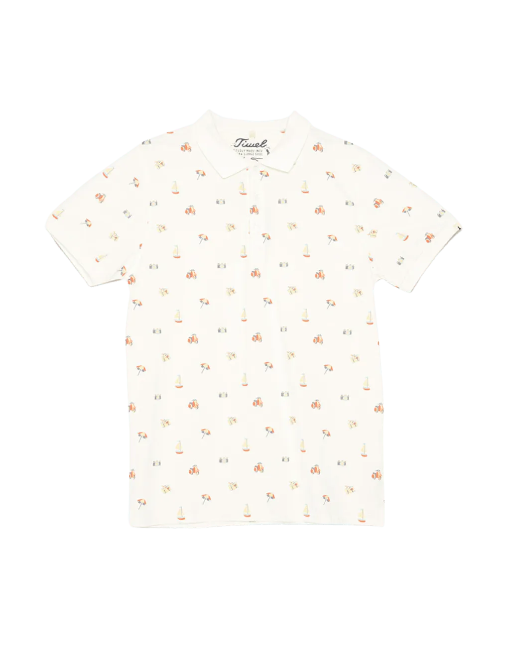 Polo Tiwel Kamera - ECRU