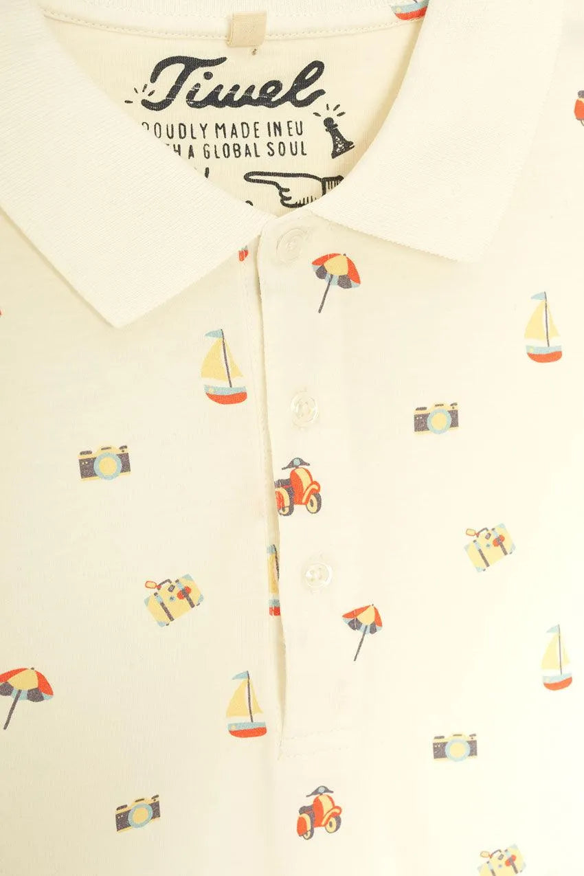 Polo Tiwel Kamera - ECRU