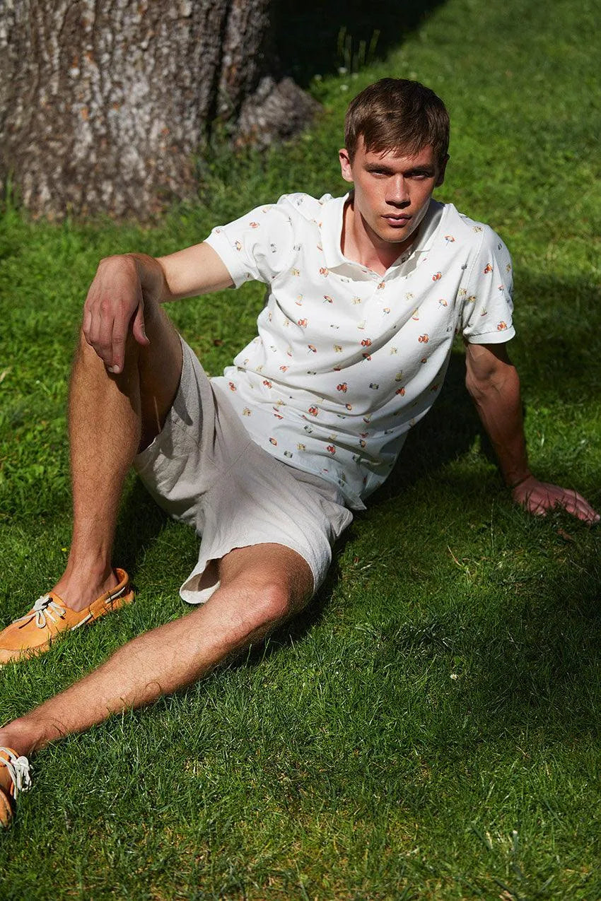 Polo Tiwel Kamera - ECRU