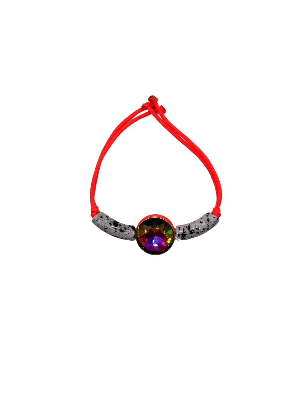 Pulsera Domingo Ayala Diamond Coral - ECRU