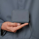 Rains Cartera Small Wallet River - ECRU