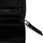 Rains Cartera Small Wallet Velvet Black - ECRU