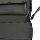 Rains Cartera Small Wallet Verde - ECRU