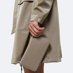 Rains Cartera Wallet Velvet Taupe - ECRU