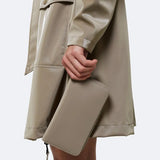 Rains Cartera Wallet Velvet Taupe - ECRU