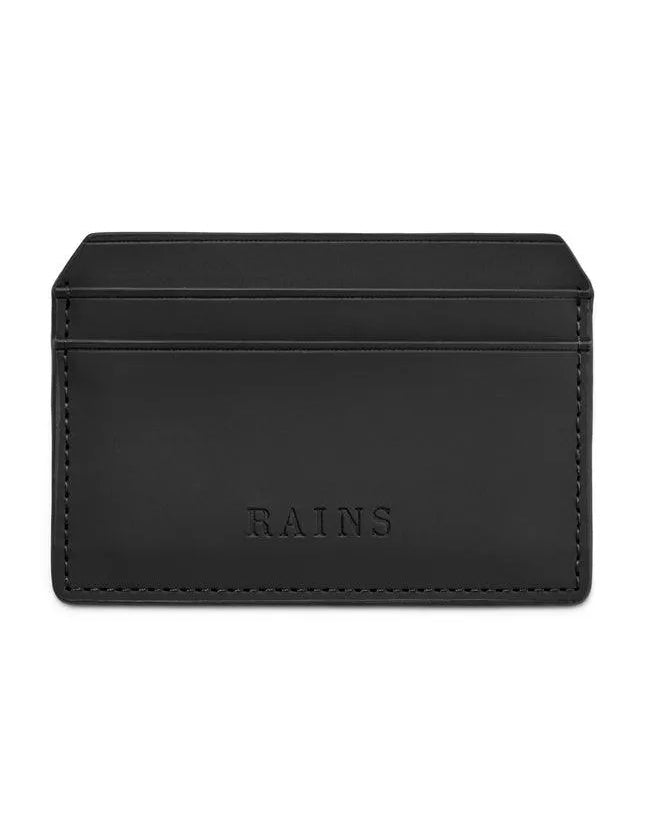 Rains Tarjetero Card Holder Negro - ECRU