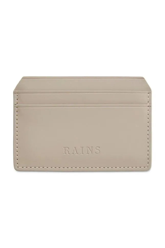 Rains Tarjetero Card Holder Taupe - ECRU