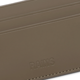 Rains Tarjetero Card Holder Wood - ECRU
