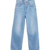 Ribcage Straight Ankle In The Middle - ECRU