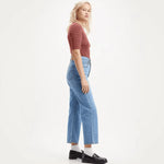 Ribcage Straight Ankle In The Middle - ECRU