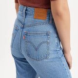 Ribcage Straight Ankle In The Middle - ECRU