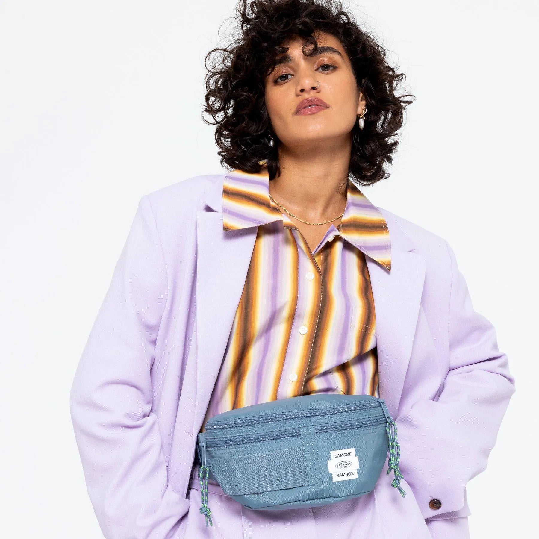 Riñonera E Waist Bag - ECRU