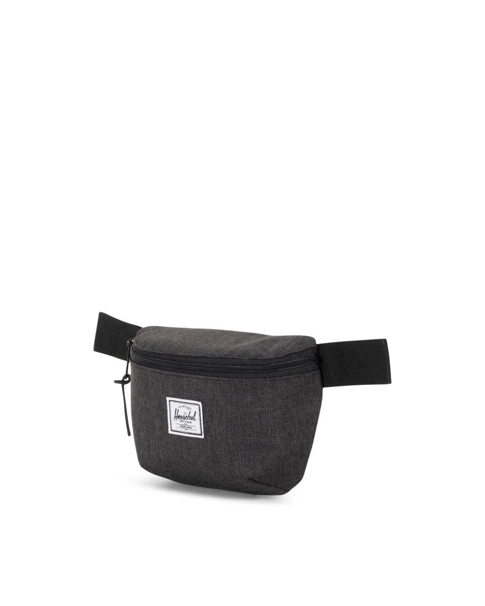 Riñonera Fourteen Black Crosshatch - ECRU