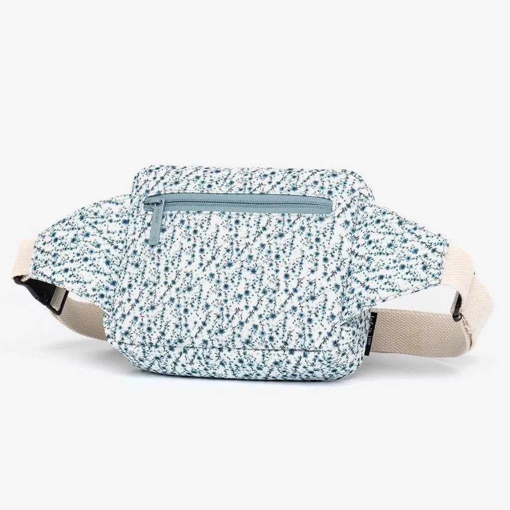 Riñonera Lefrik Reef Stone Printed Flowers - ECRU