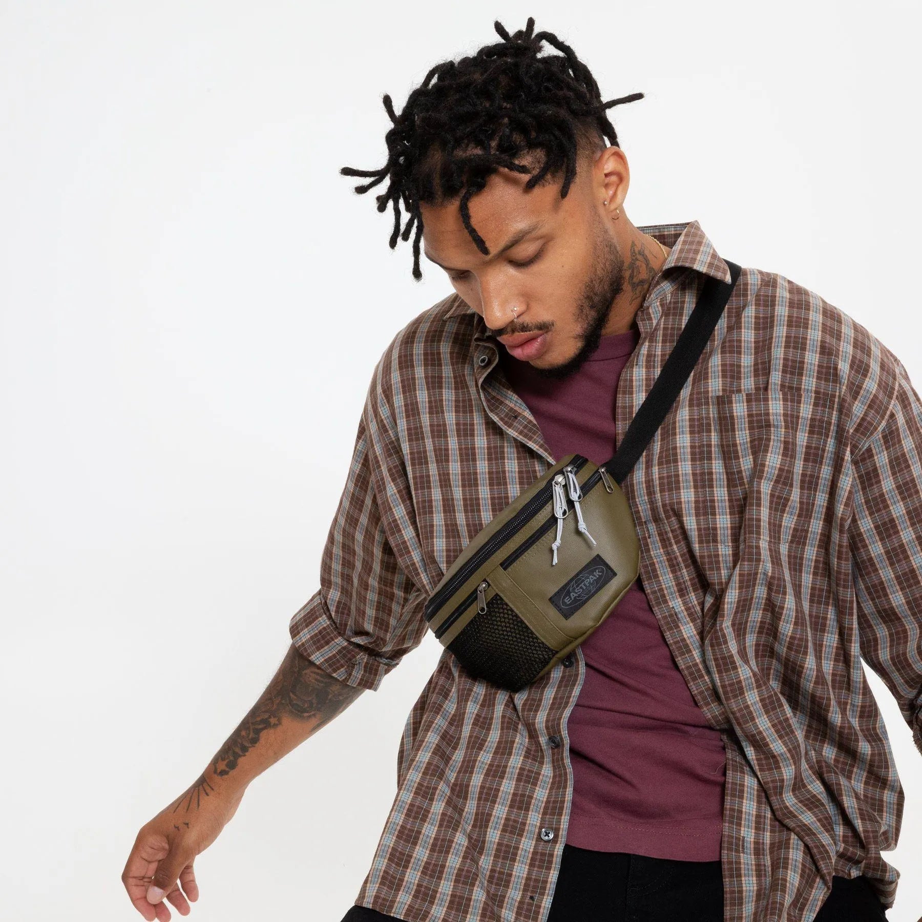 Riñonera Sawer Tarp Army - ECRU