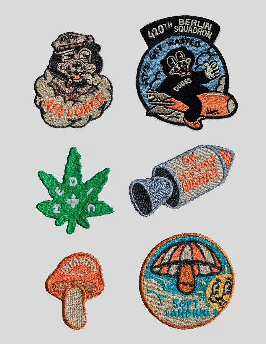 Set de Parches High 1 - ECRU