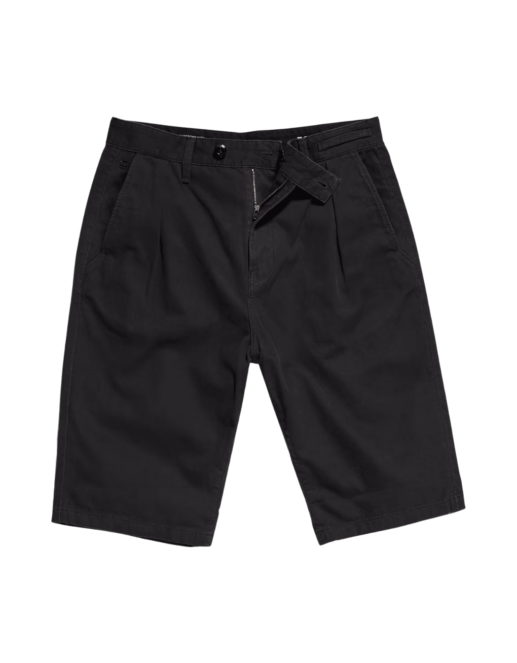 Shorts Worker Chino Dark Black - ECRU