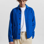 Sobrecamisa Anerkjendt Oscar Twill True Blue - ECRU