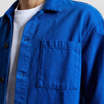 Sobrecamisa Anerkjendt Oscar Twill True Blue - ECRU